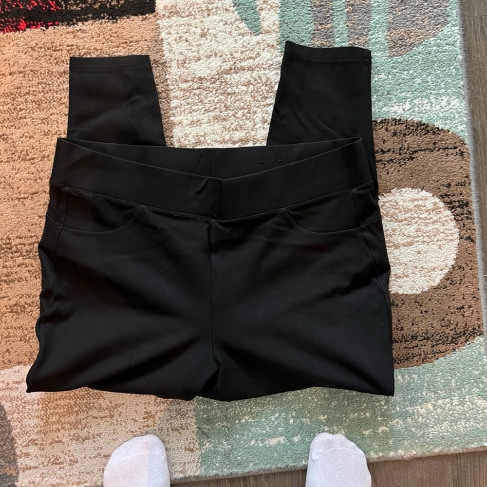 Black High-Waisted Leggings